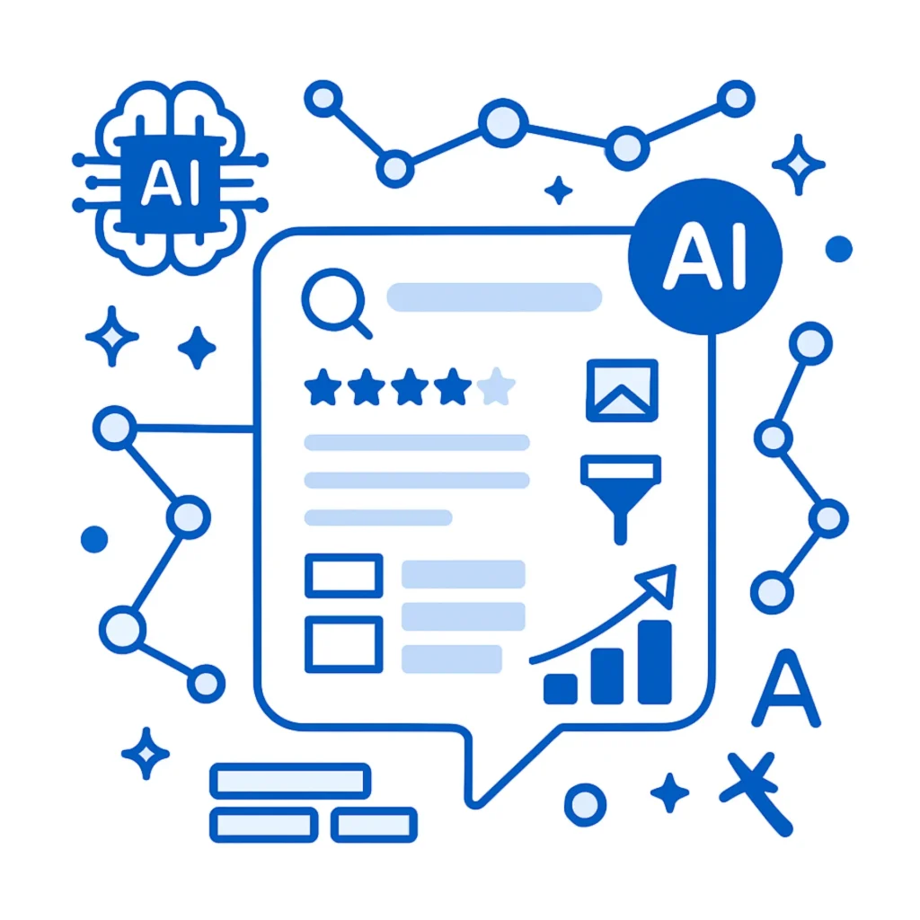 המחשה ויזואלית למנועי AI